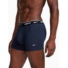 Nike Men’s Essential Cotton Stretch W/Fly Trunk Underwear (3-Pack)(Obsidian/ Game Royal/ Black)