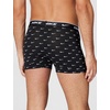 Nike Men’s Essential Cotton Stretch W/Fly Trunk Underwear (3-Pack)(Swoosh Print/Cool Grey/University Blue)