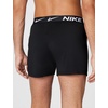 Nike Men’s Essential Micro Stretch Knit Boxer Underwear (3-Pack)(Black / Black/ Black)