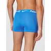 Nike Men’s Essential Micro Stretch Trunk Underwear (3-Pack)(Black W/Photo Blue/ Cool Grey/ Total Orange)
