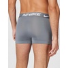 Nike Men’s Essential Micro Stretch Trunk Underwear (3-Pack)(Nike Logo Print/Cool Grey/Black)