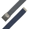 Nike Men’s Stretch Web Belt(Dk Grey/Navy  Futura)