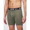 Nike Men’s Ultra Comfort Long Leg Boxer Brief Underwear (3-Pack)(Ash)