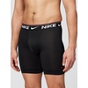 Nike Men’s Ultra Comfort Long Leg Boxer Brief Underwear (3-Pack)(Black / Black/ Black)