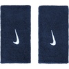Nike Swoosh Classic Double Wide Wristband 2P BN4000(College Navy/White)