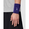 Nike Swoosh Classic Double Wide Wristband 2P BN4000(Court Purple/White)