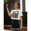 Nike Women’s Basketball Crop T-Shirt(Light Bone)