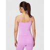Nike Women’s One Dri-FIT Fitted Cami Tank(Light Magenta/White)