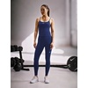 Nike Women’s One Dri-FIT Fitted Cami Tank(Midnight Navy/White)