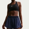 Nike Women’s One Dri-FIT Mid-Rise Shorts(Midnight Navy/White)