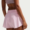 Nike Women’s One Dri-FIT Mid-Rise Shorts(Pink Foam/White)
