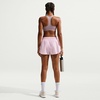 Nike Women’s One Dri-FIT Mid-Rise Shorts(Pink Foam/White)