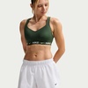 Nike Women’s One Dri-FIT Mid-Rise Shorts(White/Black)