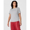 Nike Women’s Sportswear Club Essentials T-Shirt(Dark Grey Heather/Sail)