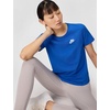 Nike Women’s Sportswear Club Essentials T-Shirt(Game Royal/White)