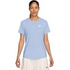 Nike Women’s Sportswear Club Essentials T-Shirt(Hydrogen Blue/Sail)