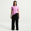 Nike Women’s Sportswear Club Essentials T-Shirt(Light Magenta/White)