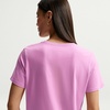 Nike Women’s Sportswear Club Essentials T-Shirt(Light Magenta/White)