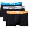 Nike Men’s Essential Micro Stretch Trunk Underwear (3-Pack)(Photo Blue/ Dark Grey/ Black)
