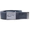 Nike Men’s Stretch Web Belt(Dk Grey/Navy  Futura)