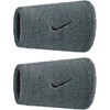 Nike Swoosh Classic Double Wide Wristband 2P BN4000(Cool Grey/Black)