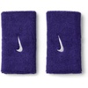 Nike Swoosh Classic Double Wide Wristband 2P BN4000(Court Purple/White)