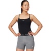 Nike Women’s One Dri-FIT Fitted Cami Tank(Black/White)