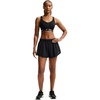 Nike Women’s One Dri-FIT Mid-Rise Shorts(Black/White)