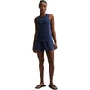 Nike Women’s One Dri-FIT Mid-Rise Shorts(Midnight Navy/White)