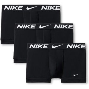 Nike Men’s Essential Micro Stretch Trunk Underwear (3-Pack)(Black / Black/ Black)