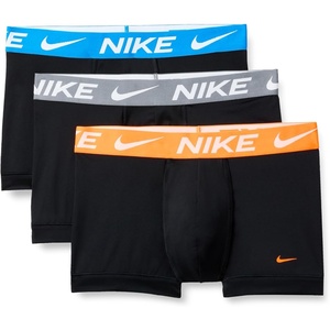 Nike Men’s Essential Micro Stretch Trunk Underwear (3-Pack)(Photo Blue/ Dark Grey/ Black)