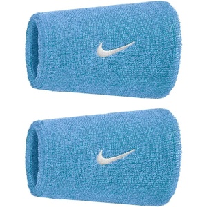 Nike Swoosh Classic Double Wide Wristband 2P BN4000(University Blue/White)