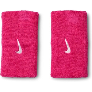 Nike Swoosh Classic Double Wide Wristband 2P BN4000(Vivid Pink/White)