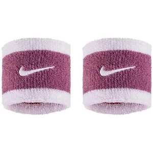 Nike Swoosh Classic Wristband 2P BN3000(Pink Smoke/Bleach Dry Rack/White)
