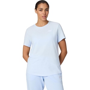 Nike Women’s Sportswear Club Essentials T-Shirt(Celestine Blue/White)