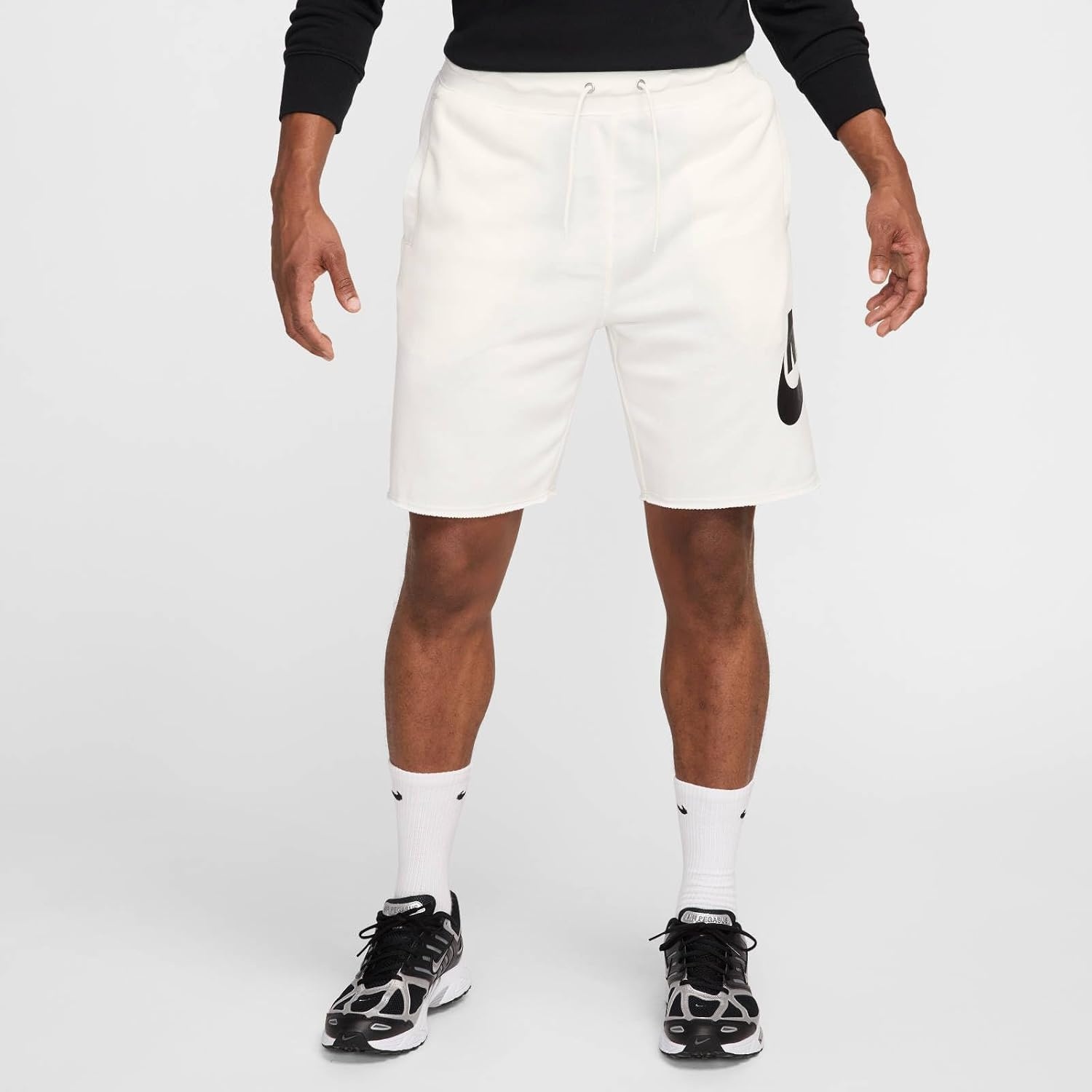 image:imageNike Mens Club French Terry Alumni ShortsSailSailBlack