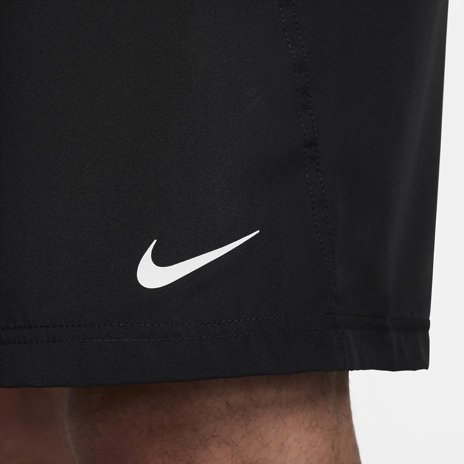 image:imageNike Mens Form DriFIT 9 Workout Shorts Unlined Training ShortsBlackWhite