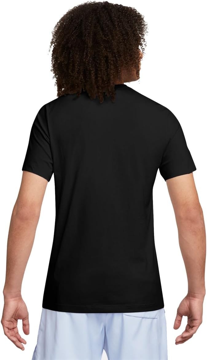 image:imageNike Mens Just Do It Sportswear TShirtBlackWhite