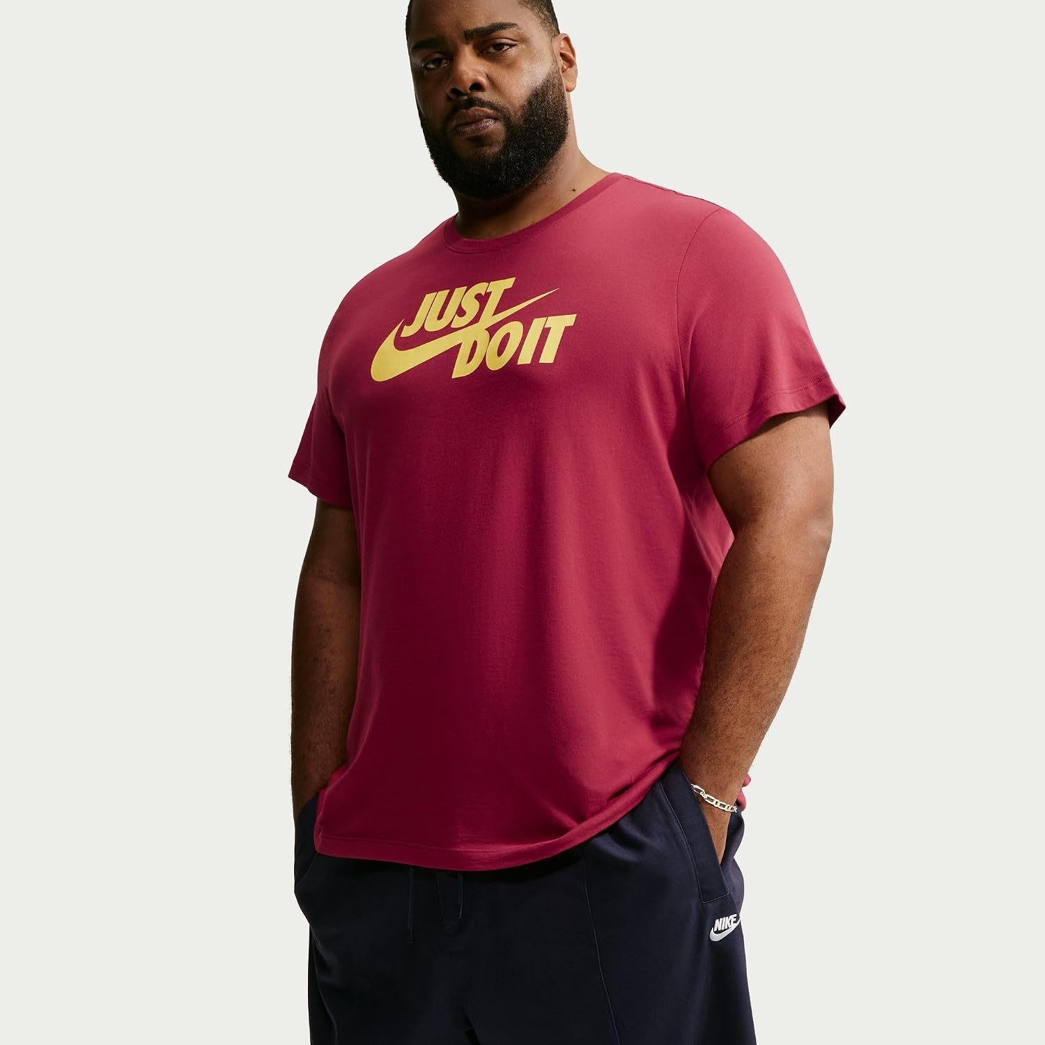 image:imageNike Mens Just Do It Sportswear TShirtTough Red