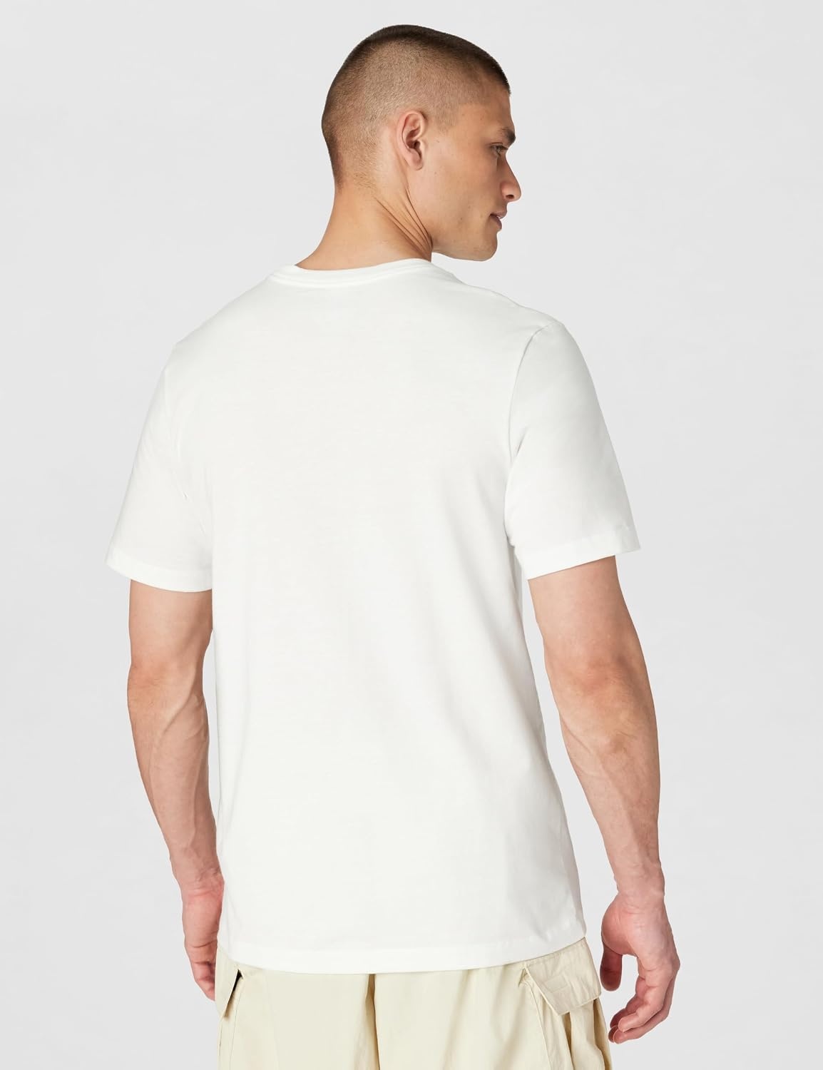 image:imageNike Mens Just Do It Sportswear TShirtWhiteSpirit TealAtomic VioletBlack