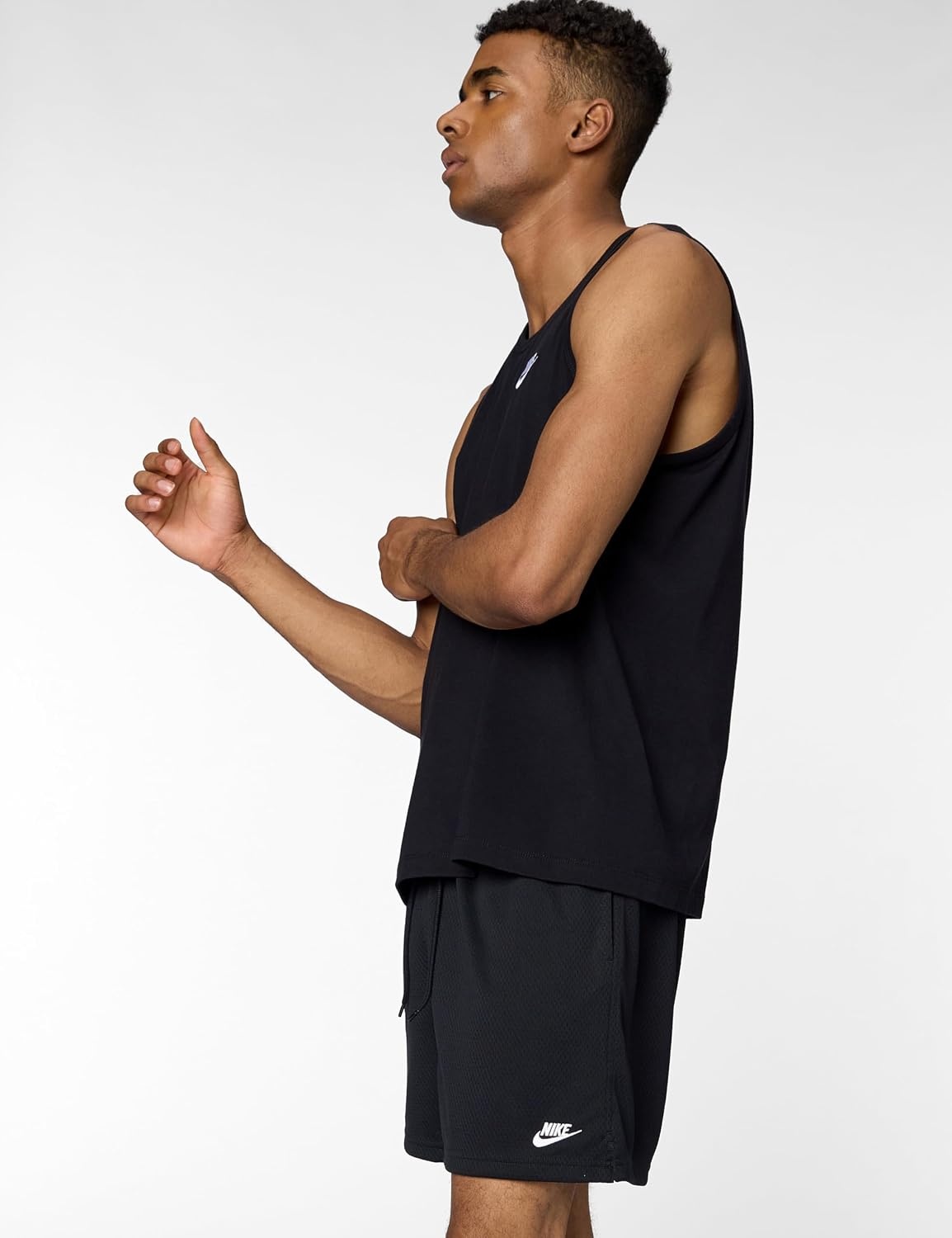 image:imageNike Mens Sportswear Club TankBlackWhite