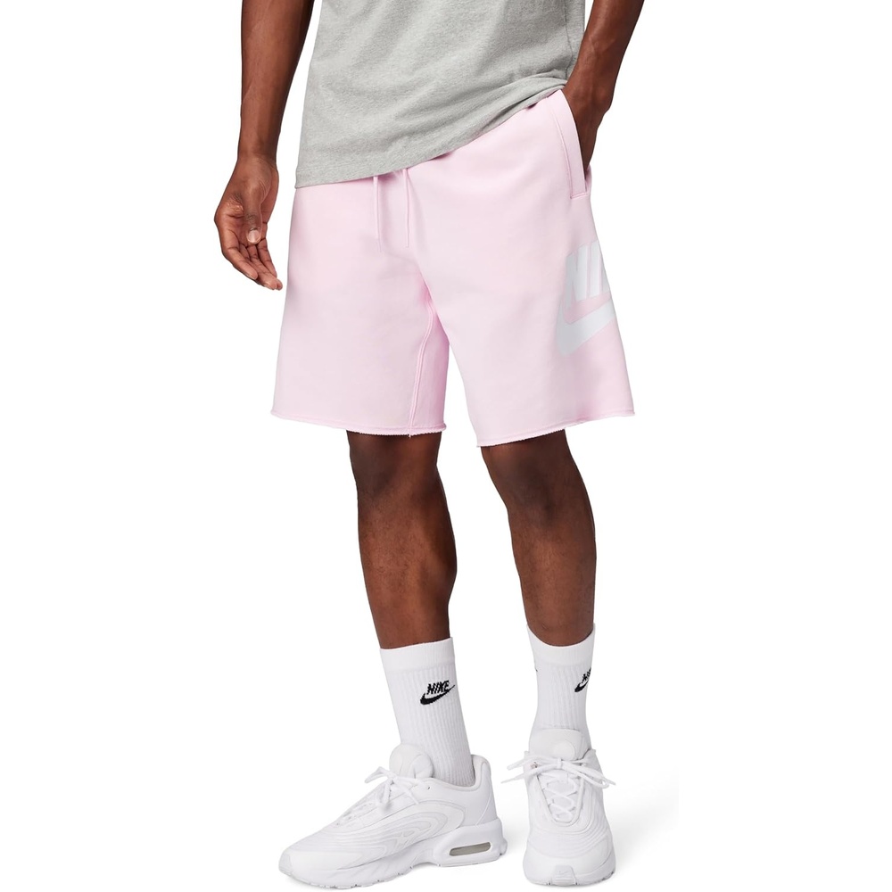 image:imageNike Mens Club French Terry Alumni ShortsPink FoamPink FoamWhite