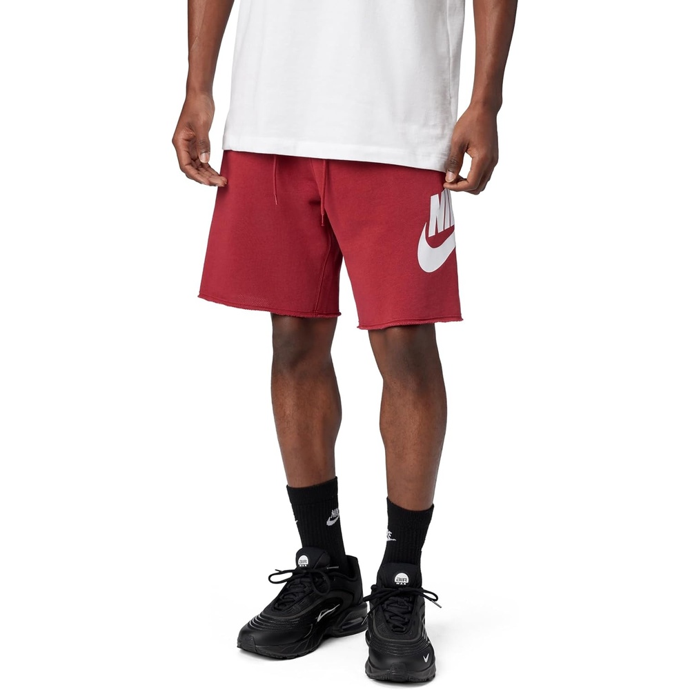 image:imageNike Mens Club French Terry Alumni ShortsTeam CrimsonTeam CrimsonWhite