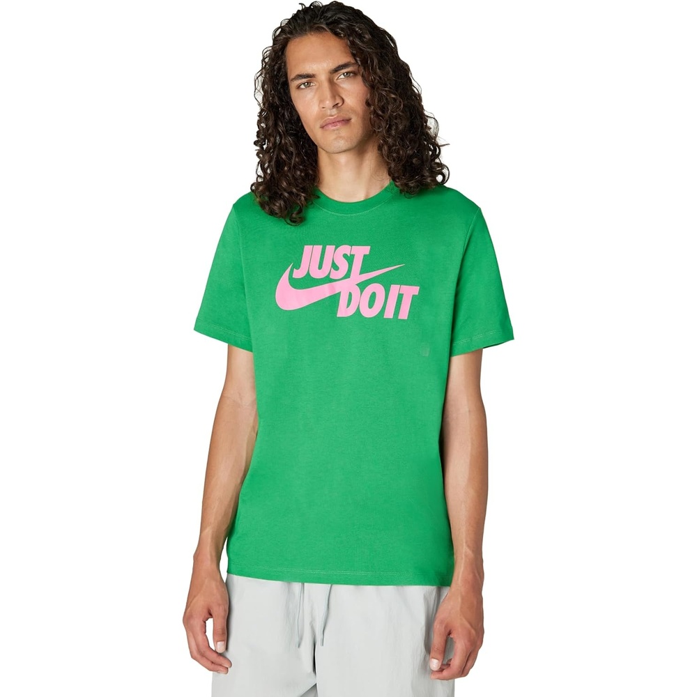 image:imageNike Mens Just Do It Sportswear TShirtClassic Green