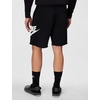 Nike Men’s Club French Terry Alumni Shorts(Black/Black/White)