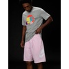 Nike Men’s Club French Terry Alumni Shorts(Pink Foam/Pink Foam/White)
