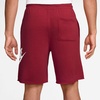 Nike Men’s Club French Terry Alumni Shorts(Tough Red/Tough Red/White)