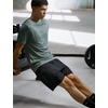 Nike Men’s Form Dri-FIT 5″ Workout Shorts; Unlined Training Shorts(Black/White)