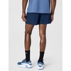 Nike Men’s Form Dri-FIT 5″ Workout Shorts; Unlined Training Shorts(Obsidian/Black)