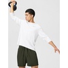 Nike Men’s Form Dri-FIT 5″ Workout Shorts; Unlined Training Shorts(Sequoia/Black)